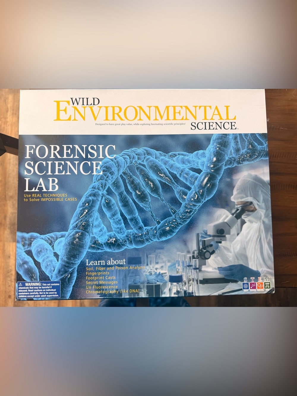 Wild Environmental Science Forensic Science Lab STEM Kit – Sealed NEW